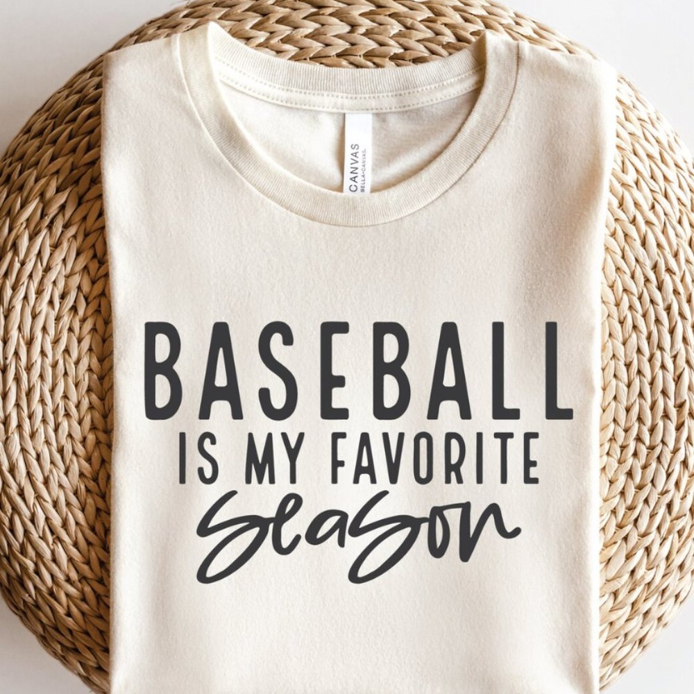 "Baseball Is My Favorite Season" Tee